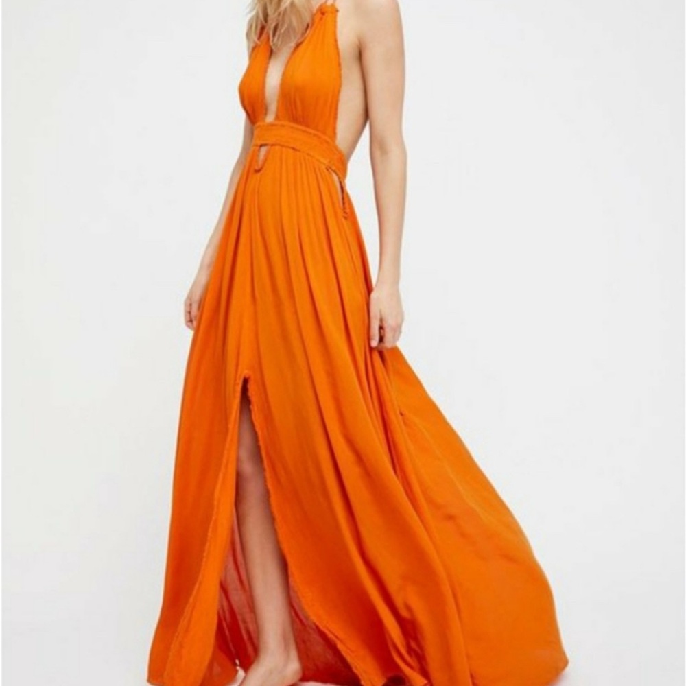 Free People look into the sun Maxi Dress